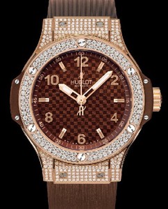 Hublot Red Gold Cappuccino Diamonds 361.PC.3380.RC.1704