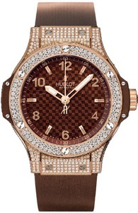 Hublot Red Gold Cappuccino Diamonds 361.PC.3380.LR.1704