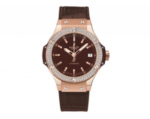 Hublot Red Gold Cappuccino Diamonds 365.PC.3180.LR.1104