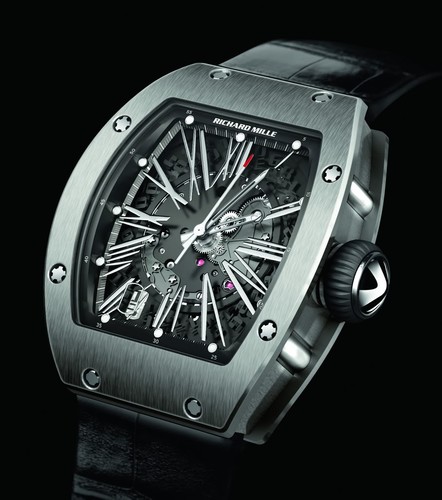 Richard Mille Richard Mille RM 023 Automatic (Titanium / Skeletonized / Rubber )