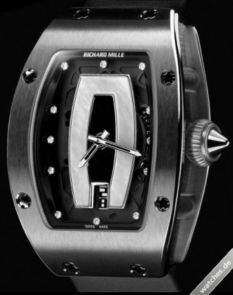 Richard Mille RM007-1 White Gold (WG / Skeleton / Leather Strap)
