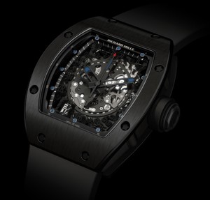 Richard Mille RM 010 Chronopassion (Titanium-DLC Finish / Black / Rubber)