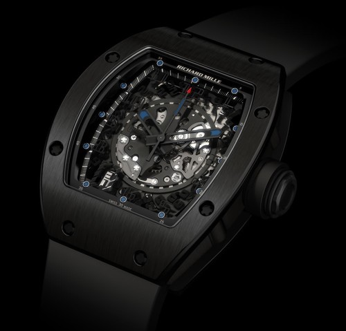 Richard Mille RM 010 Chronopassion (Titanium-DLC Finish / Black / Rubber)