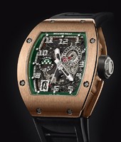 Richard Mille Le Mans Classic (RG / Black-Green / Rubber) RM.010.LM