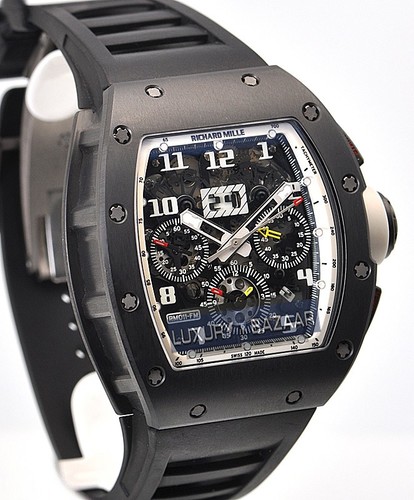 Richard Mille RM 011 America 4 (Black Ti / White)