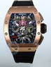 Richard Mille RM 011 Boutique Exclusive (Titanium-RG / Skeleton / Rubber Strap)