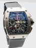 Richard Mille RM 011 Felipe Massa (Titalyt) (Titanium / Skeleton / Leather Strap)