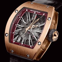 Richard Mille RM 023 (RG / Skeletonized / Rubber Strap) 523.45.91