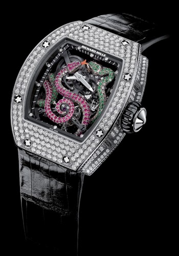 Richard Mille RM 026 Tourbillon (WG-Gemset / Skeleton / Leather Strap)
