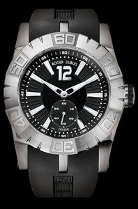 Roger Dubuis Easy Diver Automatic (SS / Black / Rubber Strap) RDDBSE0257