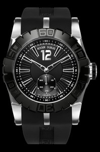 Roger Dubuis Easy Diver Black Swan (SS-Black Ceramic / Black / Rubber Strap) RDDBSE0270