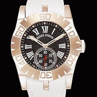 Roger Dubuis Easy Diver (RG / Black / Rubber Strap) RDDBSE0157