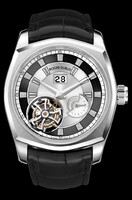 Roger Dubuis La Monegasque Flying Tourbillon (Platinum / Silver / Leather Strap) RDDBMG0002