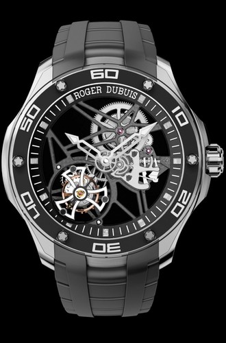 Roger Dubuis Pulsion Skeleton Flying Tourbillon Titanium RDDBPU0002