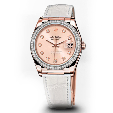 ROLEX DATEJUST 36 MM РОЗОВОЕ ЗОЛОТО  REF. 116185