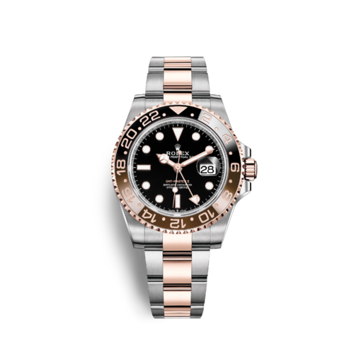 Rolex GMT-Master II Oyster, 40 мм, сталь Oystersteel и золото Everose 126711CHNR