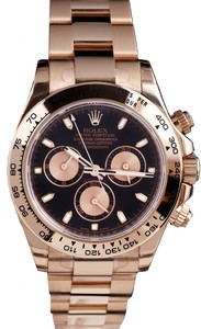 Rolex Cosmograph Daytona (Everose Gold / Black) 116505
