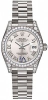 Rolex Datejust 26mm White Gold 179159 Saph