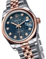 Rolex Datejust Lady 31 (SS-PG / Blue Jubilee-Diamonds / SS-PG) 178241