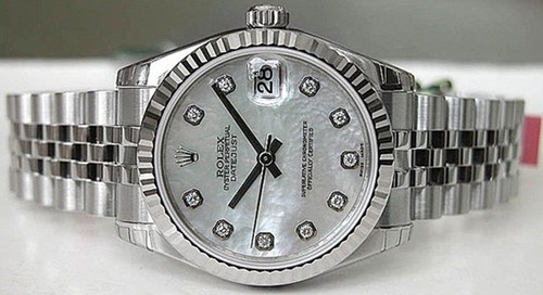 Rolex Datejust Lady 31 (SS-WG / MOP-Diamonds / SS) 178274