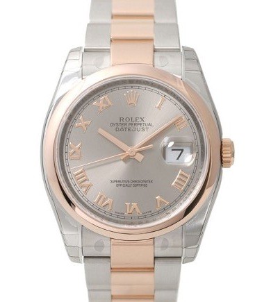 Rolex Datejust (RG-SS / Silver / RG-SS) 116201