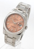 Rolex Datejust (SS-Domed Bezel / Pink / SS) 116200-4