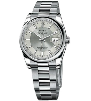 Rolex Datejust (SS-Turned Bezel / Steel-Silver / SS) 116200-6