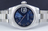 Rolex Datejust (SS / Blue / SS-Oyster) 179160