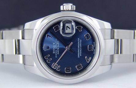 Rolex Datejust (SS / Blue / SS-Oyster) 179160