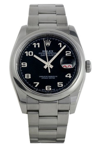 Rolex Datejust (SS / Black / SS) 116200-1