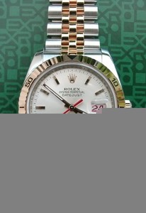 Rolex Datejust Turn-O-Graph (SS-RG-Thunderbird / White / SS-RG) 116261