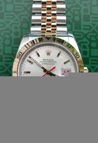 Rolex Datejust Turn-O-Graph (SS-RG-Thunderbird / White / SS-RG) 116261