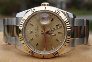 Rolex Datejust Turn-O-Graph (SS-YG-Thunderbird / Champagne / SS-YG) 116263