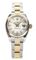Rolex Datejust (YG-SS / Silver / YG-SS) 179163-2