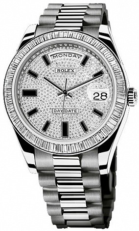 Rolex Day-Date 41mm White Gold 218399-83219