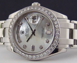 Rolex Day-Date Masterpiece (Platinum-Diamonds / MOP-Diamonds / Platinum) 18946