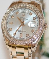 Rolex Day-Date Masterpiece (Platinum-Diamonds / Ice Blue-diamonds / Platinum) 18946