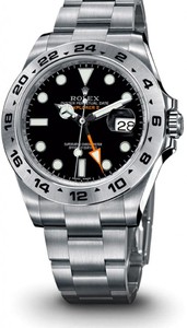 Rolex Explorer II (SS / Black / SS) 216570
