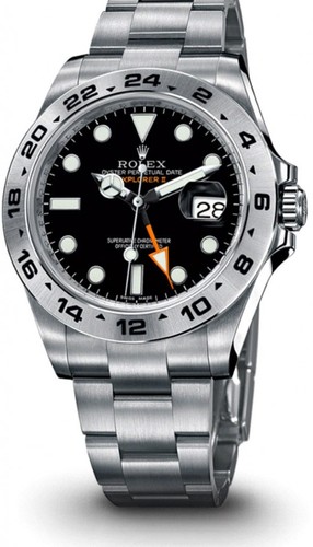 Rolex Explorer II (SS / Black / SS) 216570