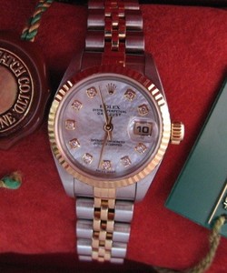 Rolex Lady-Datejust (SS-YG / MOP-Diamonds / SS-YG) 179173