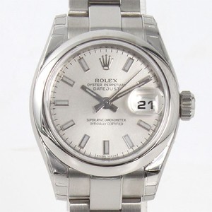 Rolex Lady-Datejust (SS / Silver-Stick / SS-Oyster) 179160