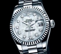 Rolex Lady-Datejust (WG / MOP-Diamonds / WG) 179179
