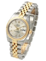 Rolex Lady-Datejust (YG-SS / Gray / YG-SS) 179173