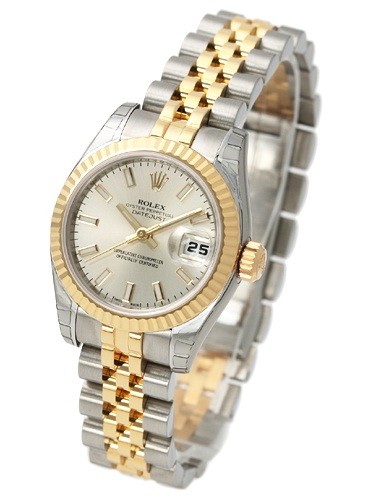 Rolex Lady-Datejust (YG-SS / Gray / YG-SS) 179173