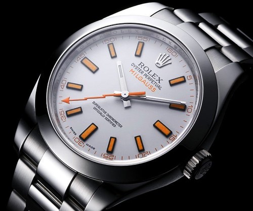 Rolex Milgauss (SS / White / SS) 116400