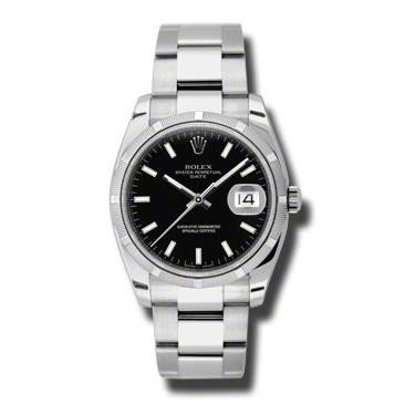Rolex Oyster Perpetual Date 115210 bkio