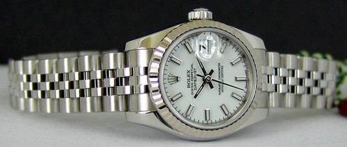 Rolex Rolex Lady Datejust (SS / White / SS) 179174