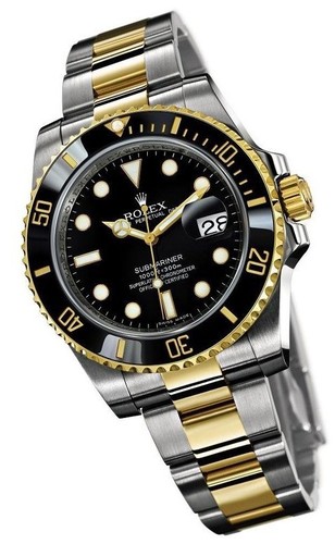 Rolex Submariner Date (YG-SS / Black dial / YG-SS) 116613LN