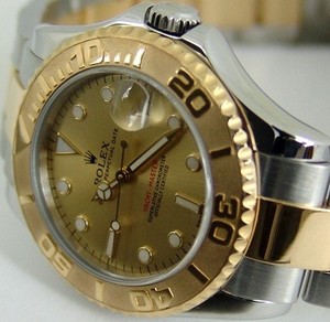 Rolex Yacht-Master 35mm (SS-YG / Gold / SS-YG) 168623