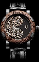 Romain Jerome Day and Night ( SS-PVD / Skeleton / Black Strap) DN.T.OXY4.BBBB.00